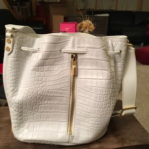 Elizabeth and JAMES white handbag